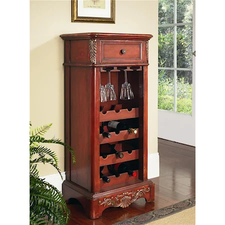 Rouge Wash Wine Cabinet